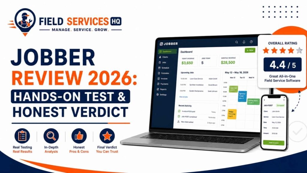 Is Jobber good? Our hands-on review covers pros, cons, real pricing, and an honest verdict from testers who used it in the field.
