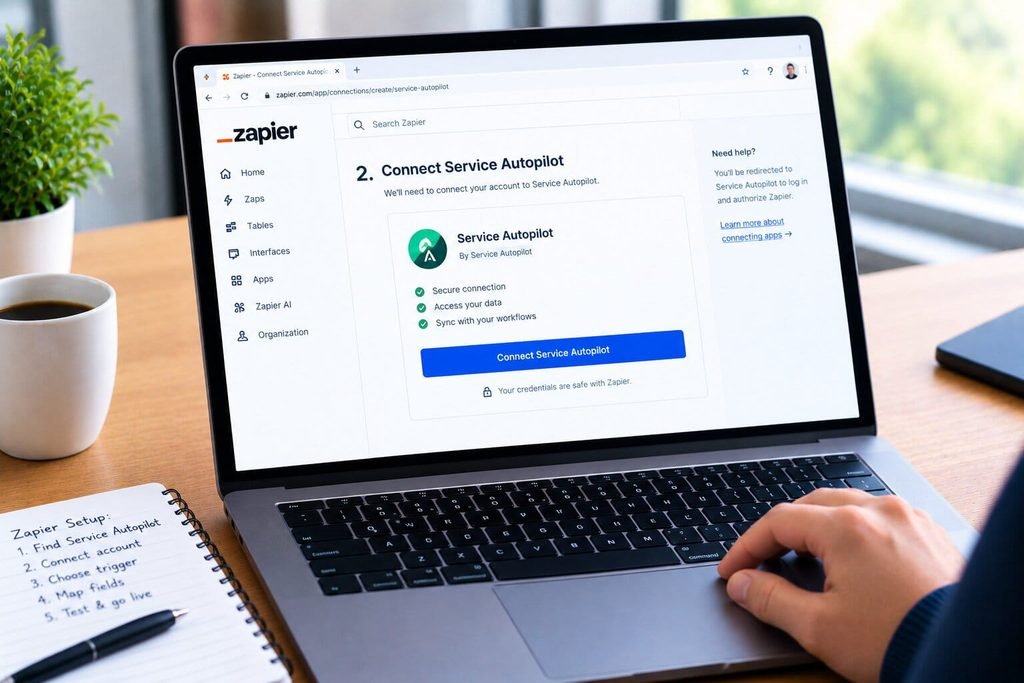 step-2 Connect the app by choosing “Connect Account”